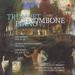 the album cover for Nouvel Art Trio - Herzogenberg Reinecke Bowen: Trios for Trumpet