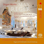 the album cover for Reger / Christoph Schoener - Organ Works (Introduction Passacaglia & Fugee E)