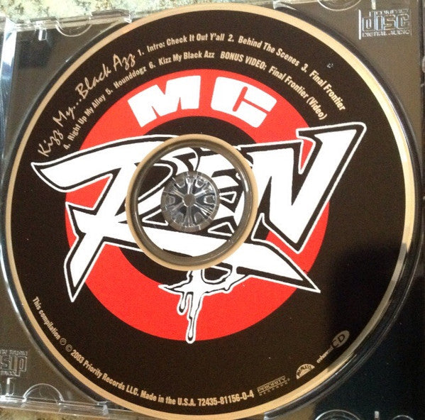 MC Ren : Kizz My Black Azz (CD, EP, Enh, RE, RM)