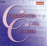 the album cover for Canzonetta - Canzonetta Sing Carter