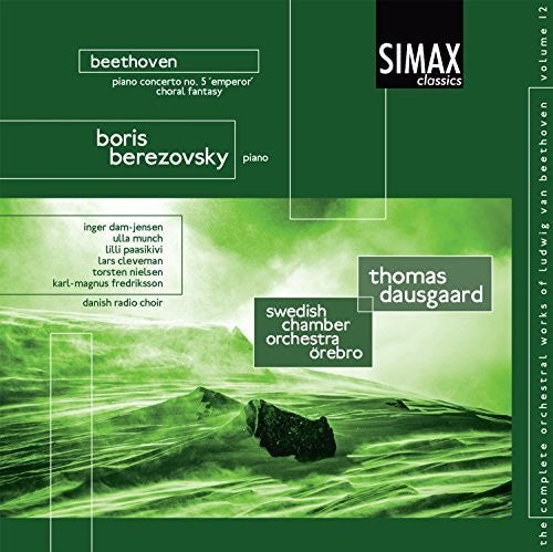 the album cover for Beethoven / Berezovsky / Swedish Chamber Orchestra - Complete Orchestral Works of Ludvig Van Beethoven