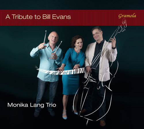 the album cover for Evans / Monika Lang Trio - Tribute to Bill Evans