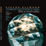 the album cover for Ullmann / Troupova / Dusek - It's Hard to Leave Beauty