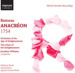 the album cover for Orchestra Of The Age Of Enlightenment - Anacreon 1754