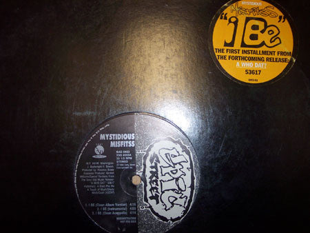 Mystidious Misfitss : I Be (12", Promo)