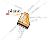 the album cover for Piano In The House / Various - Piano In The House / Various