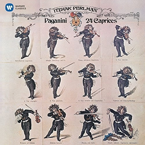 Itzhak Perlman - Paganini: 24 Caprichos (CD)