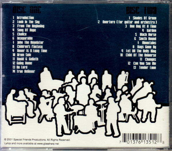 Glass Harp Live With The Youngstown Symphony Orchestra : Strings Attached (2xCD)