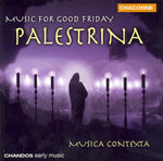 the album cover for G. PALESTRINA - Music for Good Friday