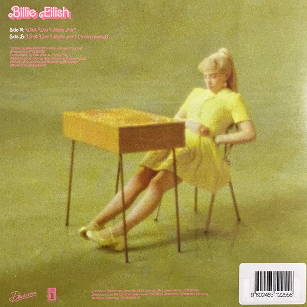 Billie Eilish What Was I Made For 7インチ Buy Billie Eilish : What Was I Made For? (7