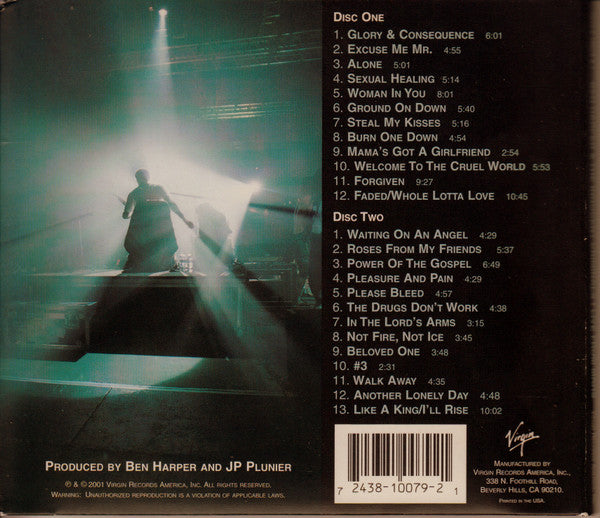 Ben Harper & The Innocent Criminals : Live From Mars (2xCD, Album)