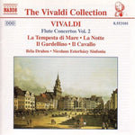 the album cover for Bela Drahos - Flute Concertos / Various