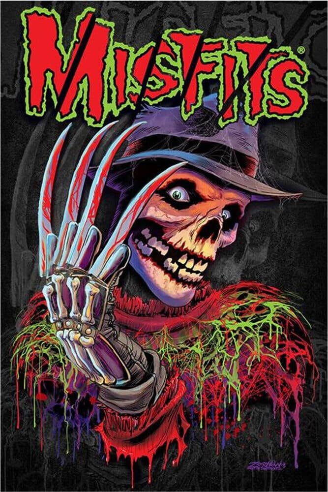 Misfits Nightmare Fiend Poster - 24" X 36"
