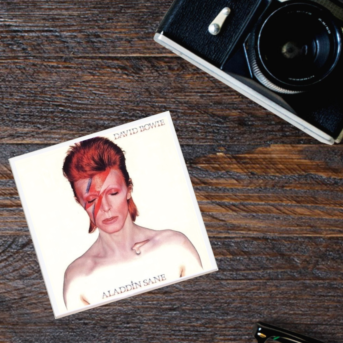 Posavasos del álbum Aladdin Sane de David Bowie