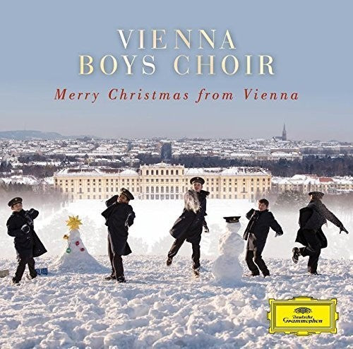 the album cover for Vienna Boys Choir - Merry Christmas from Vienna