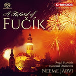 the album cover for Fucik / Royal National Scottish Orchestra / Jarvi - Festival of Fucik