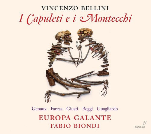 the album cover for Bellini / Genaux / Belcanto Chorus / Biondi - I Capuleti E I Montecchi