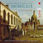 the album cover for Homilius / Rheinische Kantorei / Max, Hermann - Homilius