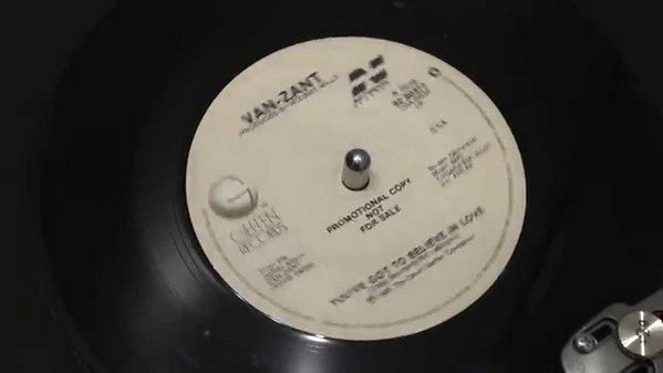 Van-Zant : You've Got To Believe In Love (12", Promo)