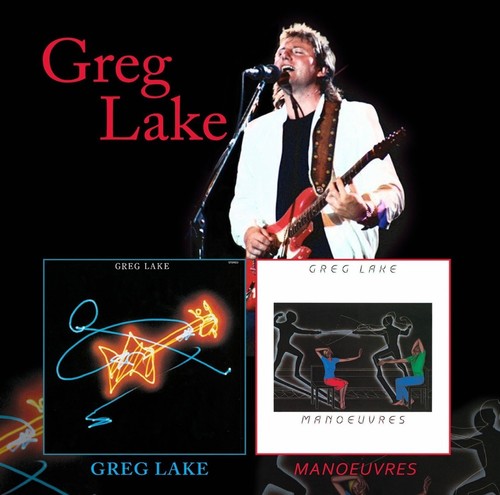 the album cover for Greg Lake - Greg Lake / Manouevres