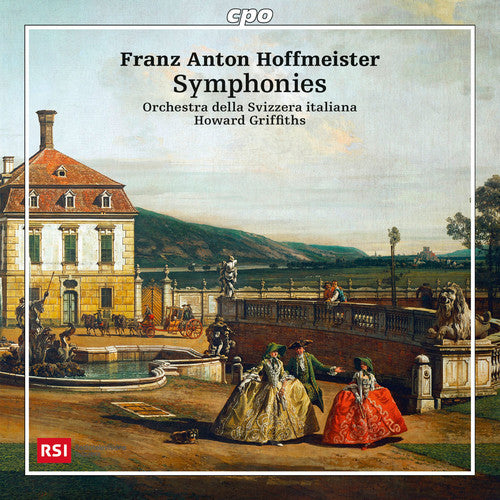 the album cover for Hoffmeister / Orchestra Della Svizzera Italiana - Symphonies & Overture