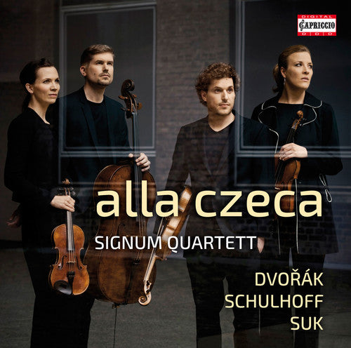 the album cover for Dvorak / Signum Quartet - Alla Czeca