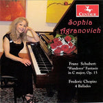 the album cover for Schubert / Sophia Agranovich - Wanderer Fantasie in C Major, Op. 15 - Chopin: 4