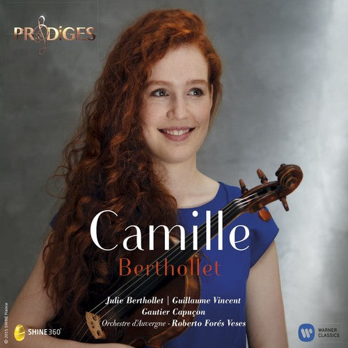 the album cover for Camille Berthollet - Prodigies