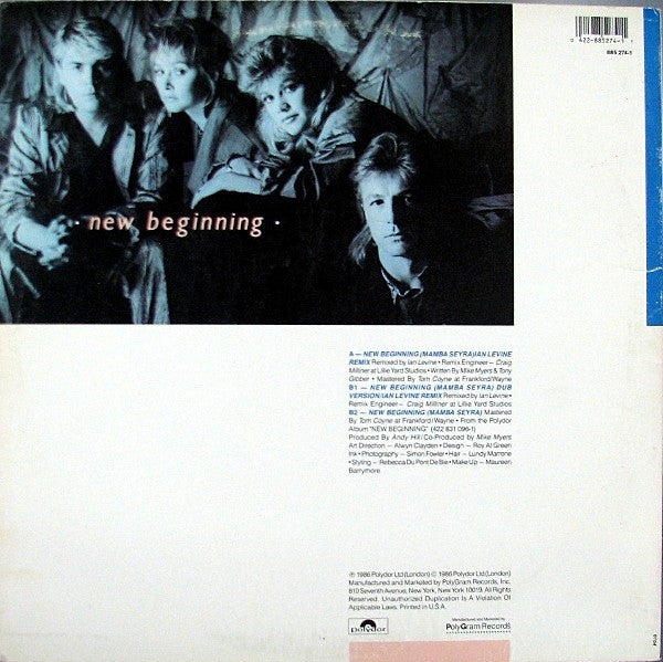 Bucks Fizz : New Beginning (Ian Levine Remix) (12", Single, Promo)