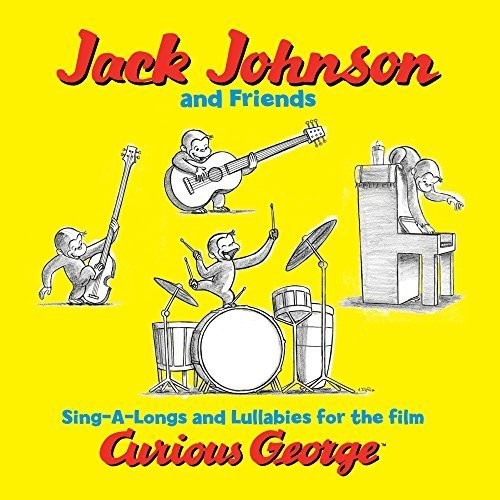Jack Johnson y sus amigos - Jorge el curioso (Canciones para cantar y canciones de cuna para la película) (Vinilo)