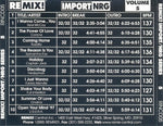 Various : Remix! Import/NRG Series Volume 5 (CD, Comp, Promo)