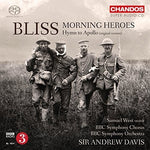 the album cover for Bliss / Bbc Symphony Chorus / Bbc Symphony Orch - Morning Heroes - Hymn to Apollo