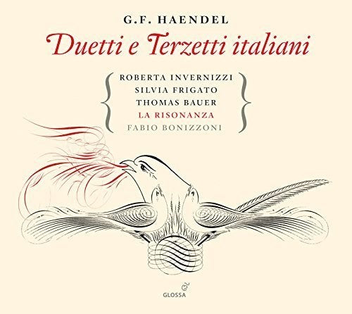 the album cover for Handel / Invernizzi / Frigato / Adam / Bauer - Duetti E Terzetti Italiani