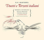 the album cover for Handel / Invernizzi / Frigato / Adam / Bauer - Duetti E Terzetti Italiani