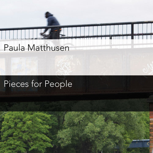 the album cover for Matthusen / Hron / Moore / Manta Percussion - Pieces for People