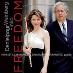 the album cover for Danielpour / Stillman / Abramovic - Mimi Stillman & Charles Abramovic - Freedom
