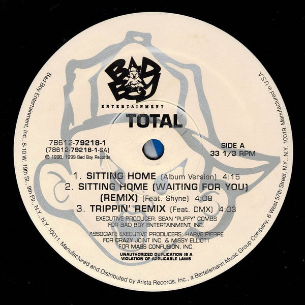 Total : Sitting Home (12")
