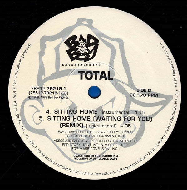 Total : Sitting Home (12")