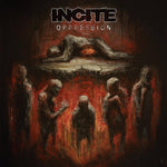 the album cover for Incite - Oppression