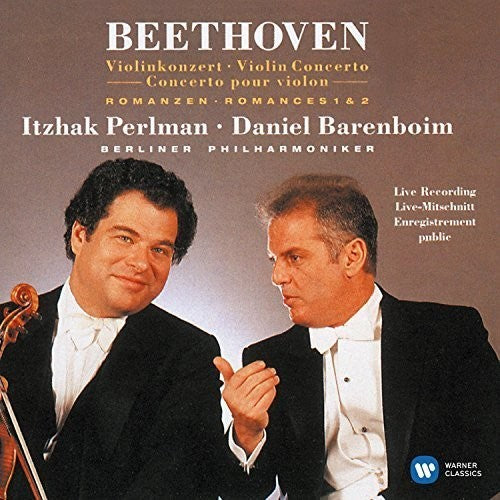 Itzhak Perlman - Concierto para violín / Romances (CD)