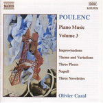 the album cover for Olivier Cazal - Piano Music 3