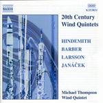 the album cover for Michael Harris - 20th Century Wind Quintets