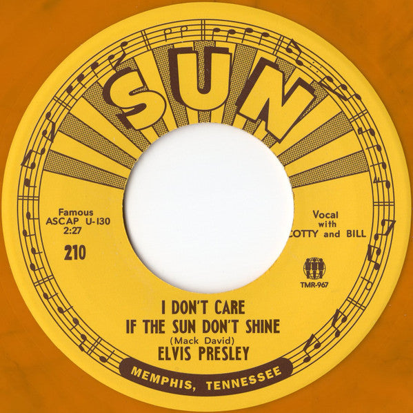 Elvis Presley : Elvis Presley At 706 Union Ave: The Sun Singles 1954-55 (7", Single, RE, Yel + 7", Single, RE, Yel + 7", Si)