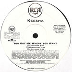 Keesha : You Got Me Where You Want (12", Promo)