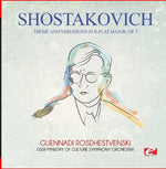 the album cover for USSR Ministry of Culture Symphony Orchestra - Theme & Variations in B-Flat Major Op. 3