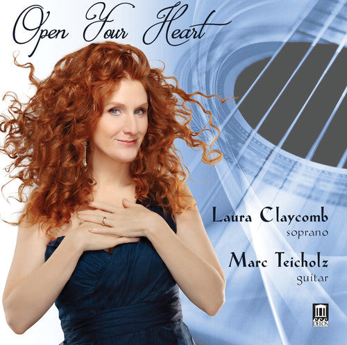 the album cover for Bizet / Laura Claycomb / Teicholz,Marc - Open Your Heart