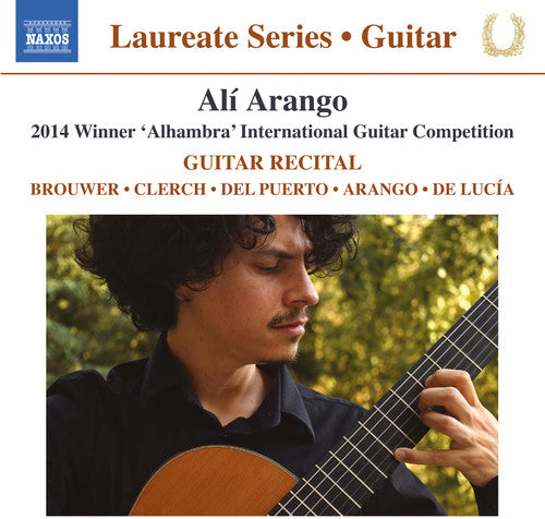 the album cover for Clerch / Ali Arango - Ali Arango - Guitar Recital