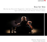 the album cover for Paganini / Elena Gaponenko - Duo for One