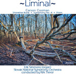 the album cover for Cooman / Slovak National Symphony Orchestra - Cooman: Liminal