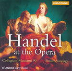 the album cover for Collegium Musicum 90 - Handel at the Opera